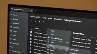 Files app on Windows 11